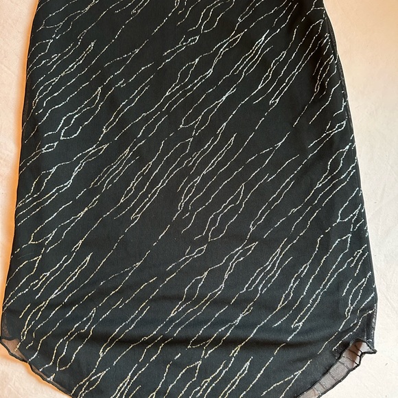 Black glitter midi skirt - Picture 4 of 4